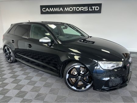 2016 Audi RS3 AUDI RS3 2.5 QUATTRO*SUPERSPORT RS LEATHER HEATED SEATS*BANG & OLUFSEN SPEAKERS*REVERSE CAMERA*BLIND SPOT ASSIST*KEYLESS ENTRY & START*DRIVE MODES* €39,950