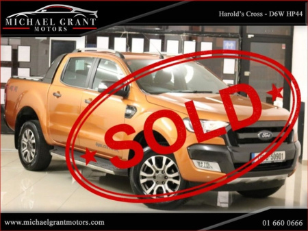 2017 Ford Ranger AUTOMATIC 3.2 TDCI WILDTRACK 4WD CLEAN / HIGHEST SPEC €19,800