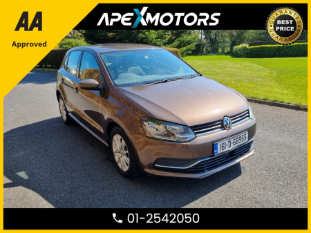 2016 Volkswagen Polo FINANCE ARRANGED * SPECIAL 40TH EDITION  * 1.2 * AUTOMATIC (DSG) * AA APPROVED  * 101 SAFETY CHECKLIST * IMMACULATE * COLOUR REVERSE CAMERA * TOP-SPEC 5DR HATCH * LOW LOW MILES * ADAPTIVE CRUISE €11,949