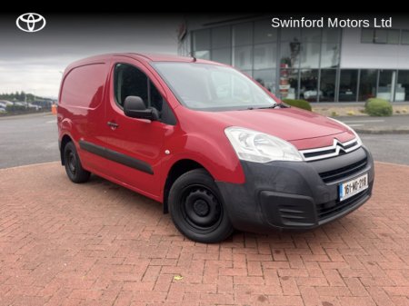 2016 Citroen Berlingo LX HDI 75 625KG SWB 3 3DR