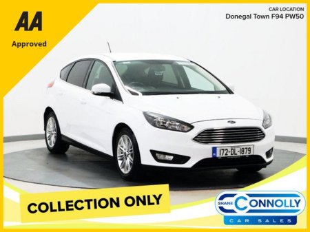 2017 Ford Focus *4* 1.0 100 ZETEC EDITION 5DR 100PS