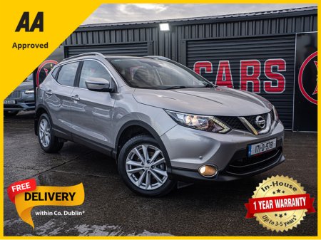 2017 Nissan Qashqai 2017 Qashqai 1.2/Irish/Only 40k kms/1yr warranty