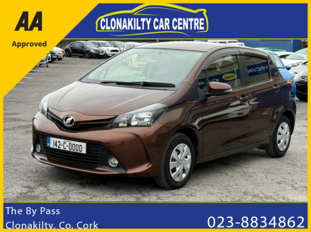 2014 Toyota Vitz Toyota Vitz 1.0 Petrol Automatic
