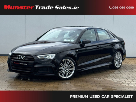 2017 Audi A3 1.6 TDI 110 S Line Black Edition €21,950