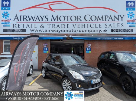 2015 Suzuki Swift * 1.2 * MANUAL * 3 DR *  SAT NAV * SRVCE HISTORY * AIRCON * ALLOYS* FOGS *