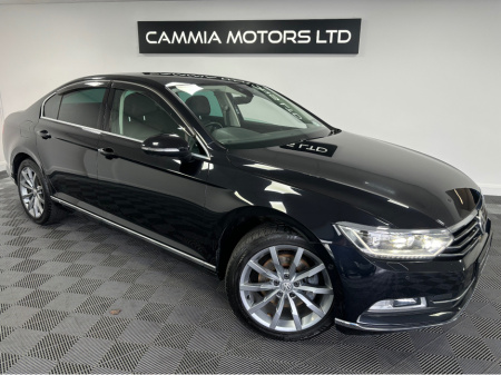 2017 Volkswagen Passat *NEW NCT* MASSAGE CHAIR* HEATED COOLED SEATS*BLIND SPOT & LANE ASSIST*PARK ASSIST*REVERSE CAM*TSI HIGHLINE 170BHP DSG 4DR AUTO €20,950