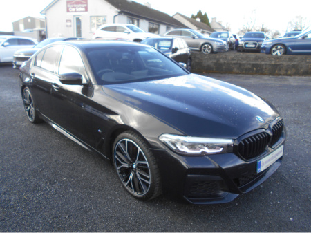 2021 BMW 5 Series (COMFORT/TECHNOLOGY/PRO PACKS) 520D M SPORT (LOW KLMS) €42,950