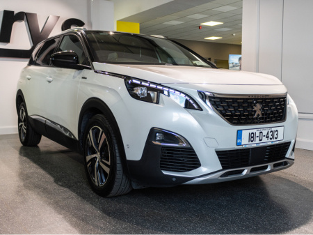 2018 Peugeot 5008 GT LINE 1.2 130 4DR €29,950