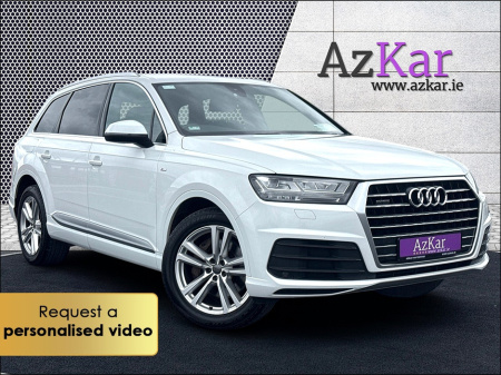 2017 Audi Q7 2017 5 SEAT CREW CAB S LINE AUTOMATIC 3.0TDI QUATTRO €139 P/W WITH NO CASH DEPOSIT 10 DAY SALE NOW ON!! €28,451