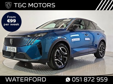 2024 Peugeot 3008 73kWH 210BHP Allure 527KM Range