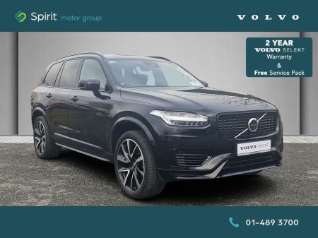 2023 Volvo XC90 T8 Plug In Hybrid AWD 455hp Plus (Dark Theme), Nappa Leather With Heated & Ventilated Seats, Pan Sunroof, Adaptive Cruise Control With Pilot Assist, HK Premium Sound, BLIS/CTA, 360 View Camera €72,950