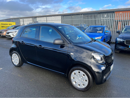 2018 Smart Forfour 1.0 PURE 5DR CAR Finance Available own this car from €40 per week €7,499