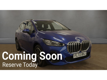 2022 BMW 2 Series Active Tourer 225E M SPORT (PAN ROOF) X-DRIVE AUTOMATIC **ONE OWNER / APPLE CARPLAY / CRUISE CONTROL / COMFORT ACCESS / ELECTRIC SUNROOF / ELECTRIC BOOTLID / HEATED FRONT SEATS / SAT NAV / WIRELESS PHONE CHARGING** €34,900