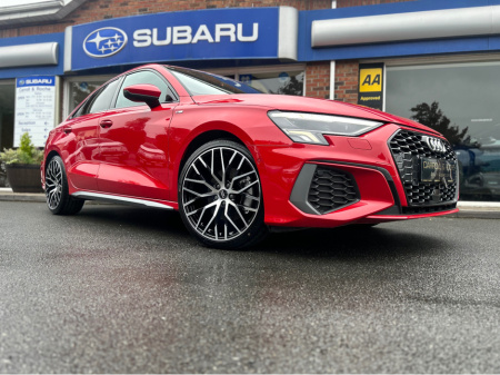 2020 Audi A3 Saloon 30Tfsi - Rosso S-Line Black Pack + 19