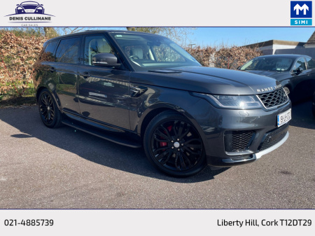 2019 Land Rover Range Rover Sport 2.0 SI4 404PS HSE 5DOOR | EXCELLENT HIGH SPEC EXAMPLE | SOLD WITH A 12 MONTH WARRANTY | NEW 2 YEAR NCT | ALL TRADE INS CONSIDERED | COMPETITIVE FINANCE AVAILABLE | WALKAROUND VIDEO ON REQUEST. €43,950