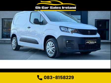 2021 Peugeot Partner 1.5 BlueHDi 1000 Professional Standard Panel Van 5dr Diesel Manual SWB €14,745