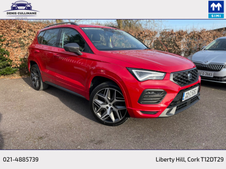 2022 SEAT Ateca 1.5 TSI 150HP FR+ 5DR | BEAUTIFUL LOW MILEAGE EXAMPLE | VERY HIGH SPEC VEHICLE | FULL MAIN DEALER SERVICE RECORD | ALL TRADE INS CONSIDERED | WALKAROUND VIDEO ON REQUEST. €29,950