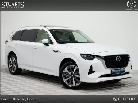 2026 Mazda CX-80 2 5L E Skyactiv Phev 327ps TAKUMI PLUS*WHITE LEATHER SEAT W/ SEAT VENTILATION W/ SEAT HEATER, 20 INCH ALLOYS, PANORAMIC SUNROOF, CONVENIENCE & DRIVER