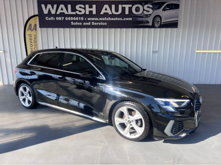 2022 Audi A3 2.0 TDI S LINE 35 150PS 5DR