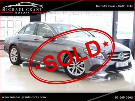 2019 Mercedes-Benz C Class C200D AVANTGARDE AUTOMATIC / ONL 75KM / IRISH CAR / 2027 NCT