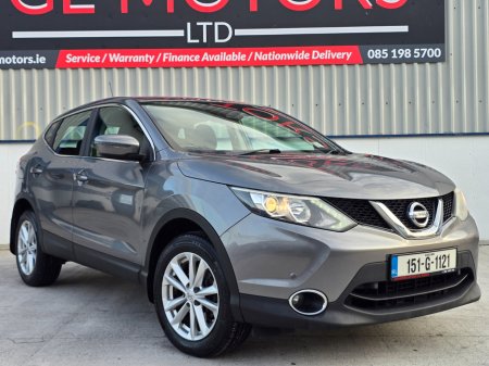 2015 Nissan Qashqai 1.5 DSL SV €7,995