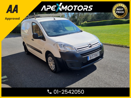 2018 Citroen Berlingo * FINANCE ARRANGED  * 625 EN-PRISE BLUE * 3-SEATER  * NEW DOE  * PRICE IS 7950 PLUS VAT @ 23% = 9749 €7,949