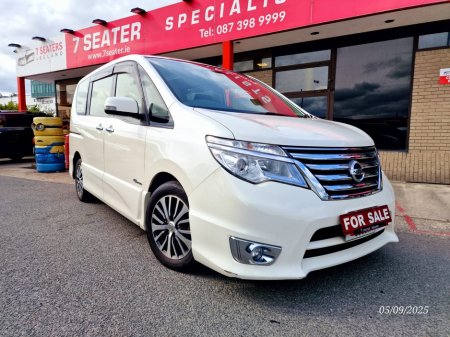 2016 Nissan Serena 2.0 PETROL HYBRID AUTOMATIC LOW MILEAGE PANORAMIC ROOF 8 SEATER