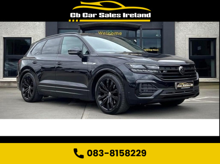 2022 Volkswagen Touareg 3.0 TDI V6 Black Edition SUV 5dr Diesel Tiptronic 4Motion 21'' ALLOY WHEELS, PAN ROOF, 360* PARKING CAMERA