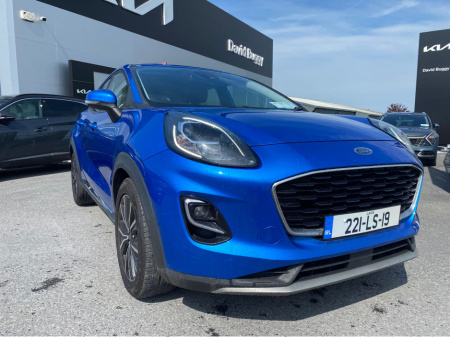2022 Ford Puma TITANIUM 1.5 TD 120 S6.2 M6 4DR €24,500