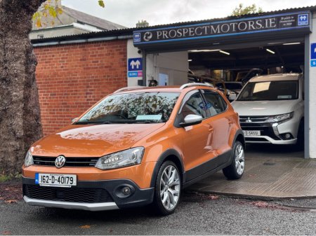 2016 Volkswagen Polo Cross, 1.2 Petrol Automatic, Only 67Kms, New NCT 11/27, Diamond-Cut Alloys, Bluetooth, Apple CarPlay/Android Auto, Cruise Control, Reverse Camera, Finance Available, Service & Warranty Inc, SIMI