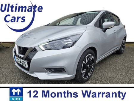 2022 Nissan Micra 1.0 SV Irish Car 12 Months Warranty Finance Available