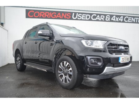 2021 Ford Ranger ONE OWNER 213 BHP HIGH SPEC WILDTRAK-PRICE EXCLUDES VAT