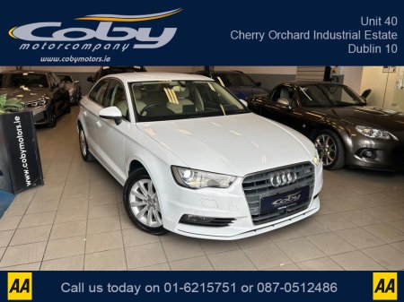 2015 Audi A3 1.4 Auto Saloon. New NCT, 2 Keys, Alloy Wheels, Full Leather, MFSW, Sat Nav, Full Electrics, Dual Climate Control, Reverse Camera, Heated Seats, Parking Sensors, Bluetooth, Cruise Control,