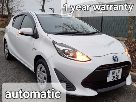 2018 Toyota Aqua DAA-NHP10 5DR AUTO