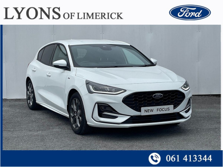 2025 Ford Focus ST-Line 5 door 1.0L EcoBoost 125PS Petrol 6 Speed