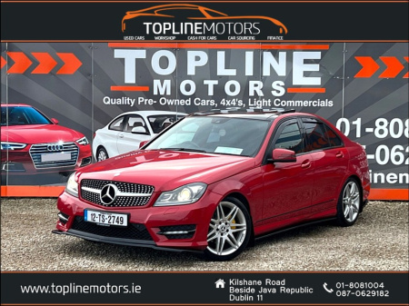 2012 Mercedes-Benz C Class ==220-CDI//SPORT AMG//SUNROOF//AUTO//NCTED==