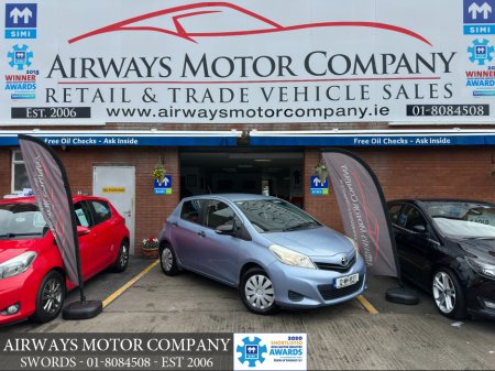 2012 Toyota Yaris 1.0 TERRA 4DR €7,650