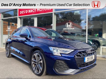 2025 Audi A3 S LINE 40 TFSI E S-A SPORTBACK €45,950