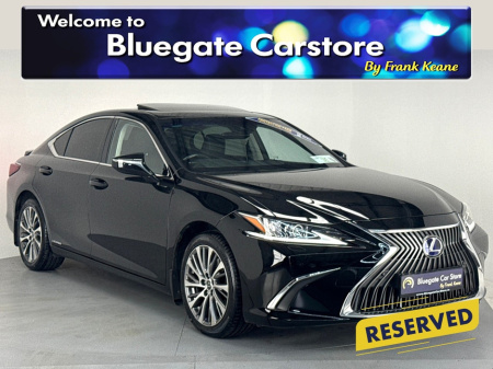 2021 Lexus ES 300 H 2.5 ES 218BHP NEW NCT*BLACK LEATHER INTERIOR*FRONT HEATED SEATS*HEATED STEERING WHEEL*PANORAMIC SUNROOF*REVERSE CAMERA*DUAL CLIMATE CONTROL*DIGITAL MEDIA DISPLAY*SATNAV*18