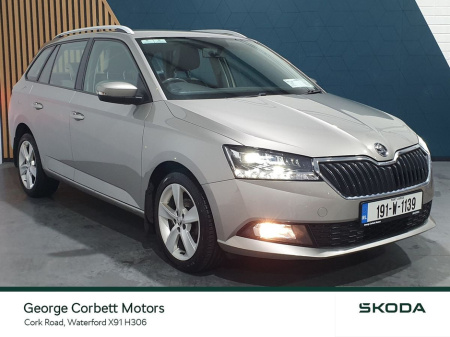 2019 Skoda Fabia Combi Style 1.0TSi 95BHP - Full History (From €61 per week)