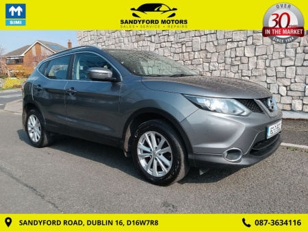 2016 Nissan Qashqai 1.5 SV 4DR