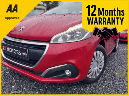 2018 Peugeot 208 ACTIVE 1.2 82BHP 4DR €7,999