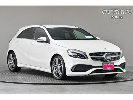 2017 Mercedes-Benz A Class A180 AUTO *AMG LINE*HALF LEATHER SPORT MEMO SEATS*REVERSE CAM*PARK SENSORS*