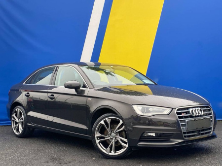 2016 Audi A3 S-LINE PACK SALOON 1.4 TFSI AUTO // FULL SERVICE HISTORY // BRAND NEW 18” S-LINE ALLOYS // BLUETOOTH MUSIC €17,750