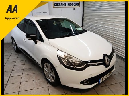2015 Renault Clio 1.2 DYNAMIQUE NAV 75BHP : LOW MILEAGE : nct  08/27