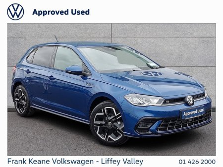 2025 Volkswagen Polo R-LINE 75 - 1.0TSI 95BHP *REEF BLUE METALLIC* *DELIVERY KMS* *252D REG* *BIG SAVINGS VS NEW CAR* *WHILE STOCKS LAST* *PCP 3 YRS FROM €261PM*