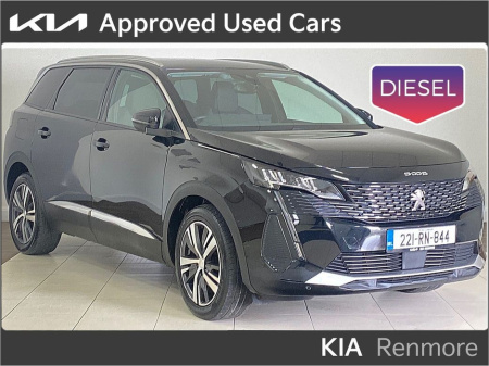 2022 Peugeot 5008 FL Allure 1.5 Blue HDI 130 6.2-Sale Price- €32,995