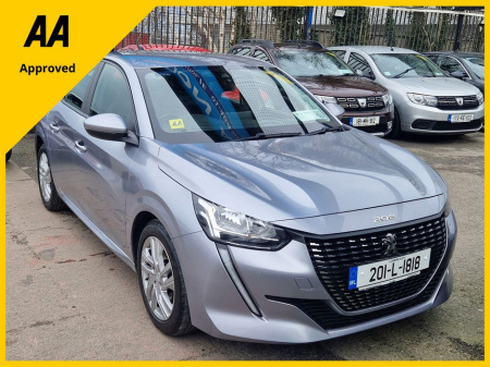 2020 Peugeot 208 1.2 PETROL, WET BELT REPLACED, ACTIVE MODEL, NATIONWIDE WARRANTY, AA APPROVED, FINANCE, IDEAL STARTER CAR, 5 STAR REVIEWS €13,995