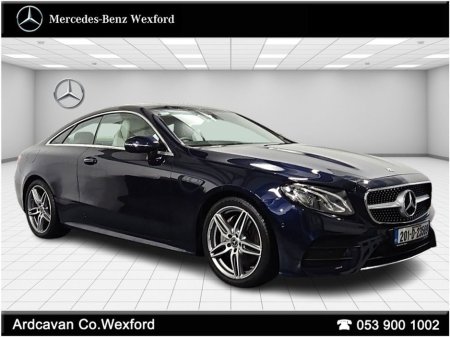 2020 Mercedes-Benz E Class 220D COUPE AMG Line 6.9% PCP €42,895