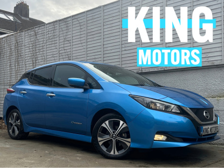 2022 Nissan Leaf 62 KWH E + TEKNA / BIG BATTERY / TOP SPEC / APPLE & ANDROID AUTO / NAV / CRUISE / FULL LEATHER / PARK SENSORS / *FINANCE PACKAGES AVAILABLE* €17,899